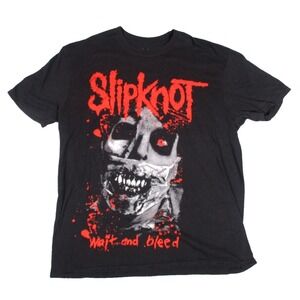 Slipknot Shirt Mens XL Eat and Bleed Graphic Band Tee 2021 Re Print